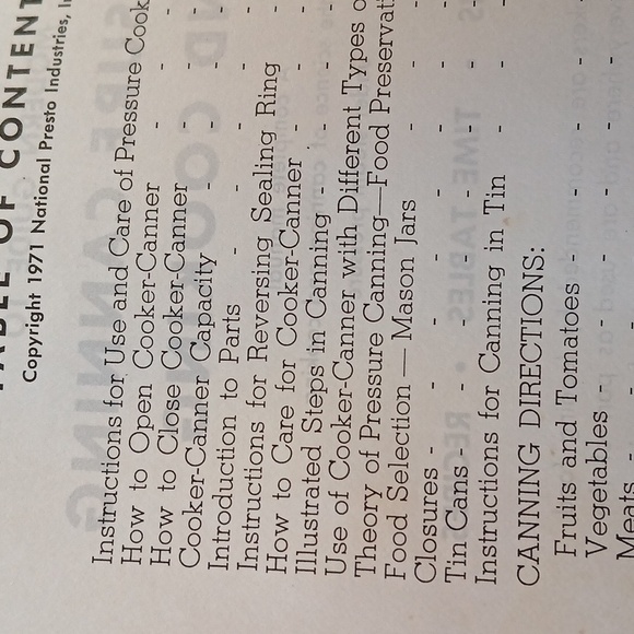 Vintage Red Cookbook with Illustrations The Modern Guide to Pressure Canning - Picture 9 of 10